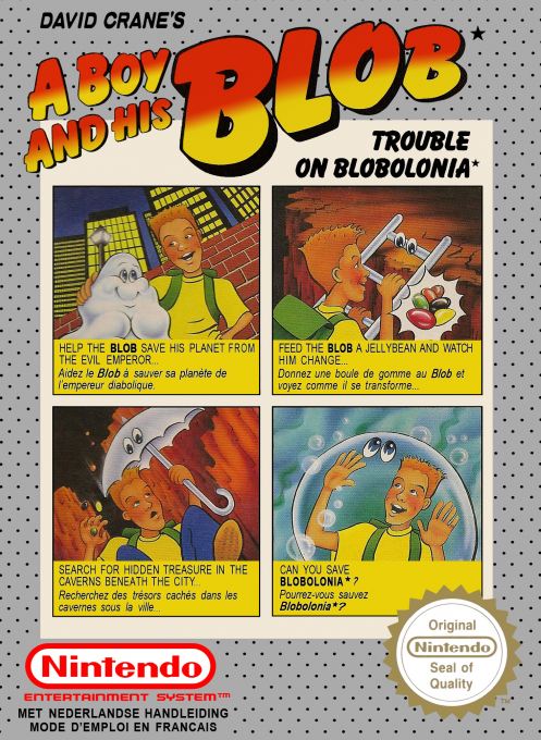 David Crane’s A Boy and His Blob – Trouble on Blobolonia