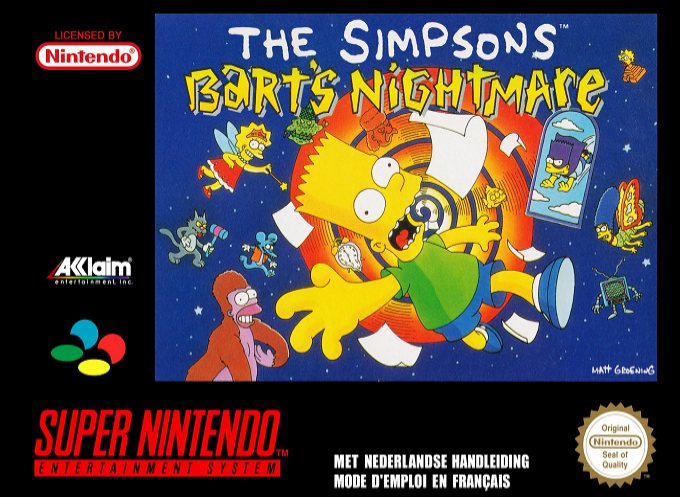 The Simpsons : Bart’s Nightmare