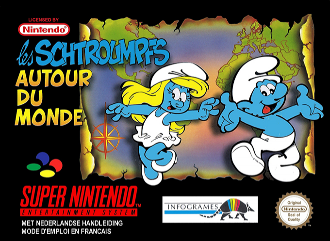 The Smurfs Travel the World